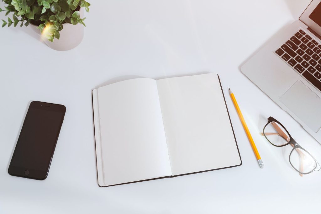 Impressiefoto re-integratie open notebook