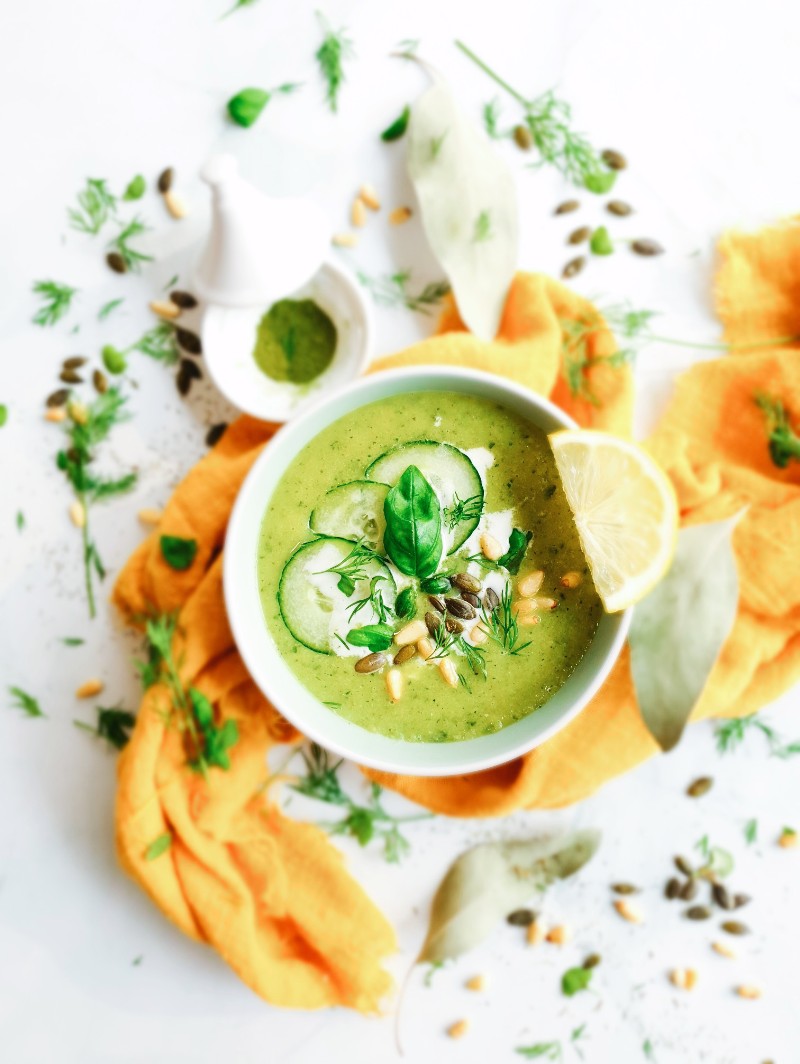 Healthy Komkommersoep